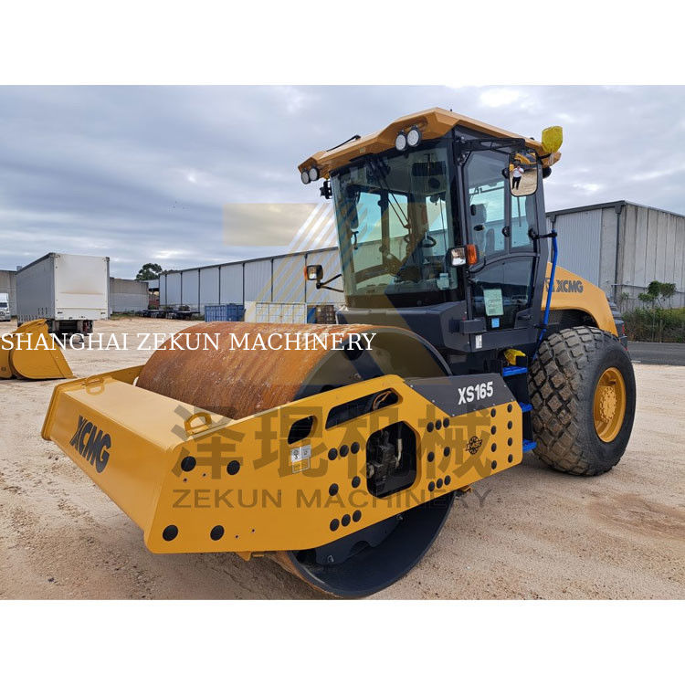 16ton xcmg xs165 roller drum tunggal hidrolik full stage v