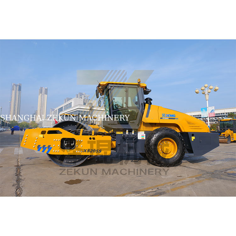 20T XCMG XS205S Hydraulic Single Drum Roller tahap III