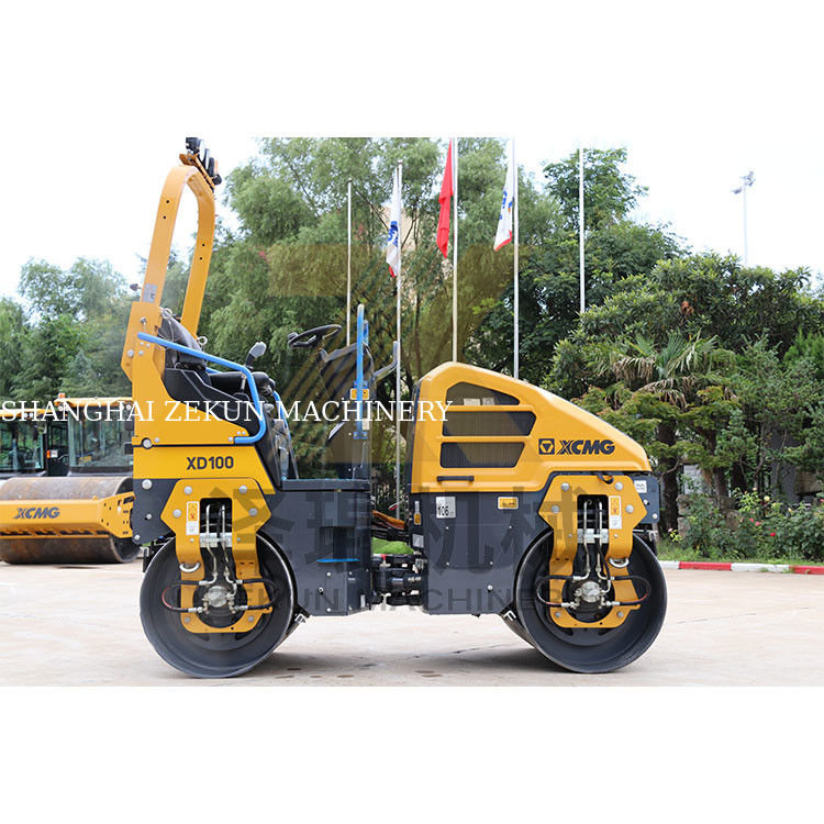 2.6ton XCMG XD100 Roller Vibrator Ringan EU Stage V