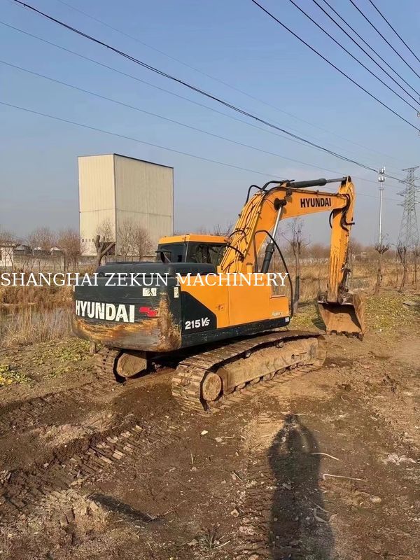 2018 R215VS Excavator 3 800 Jam Kerja Sempurna untuk Pekerjaan Berat
