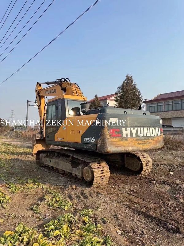 2018 R215VS Excavator 3 800 Jam Kerja Sempurna untuk Pekerjaan Berat