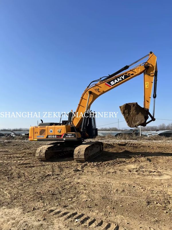 2019 Sany SY215C Excavator 21 Ton Low Hours Pilihan utama untuk bisnis konstruksi