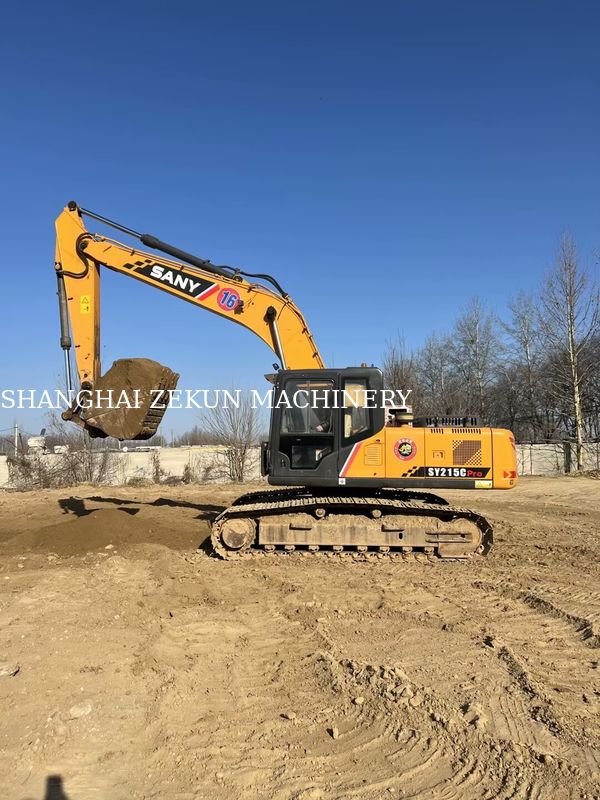 2019 Sany SY215C Excavator 21 Ton Low Hours Pilihan utama untuk bisnis konstruksi