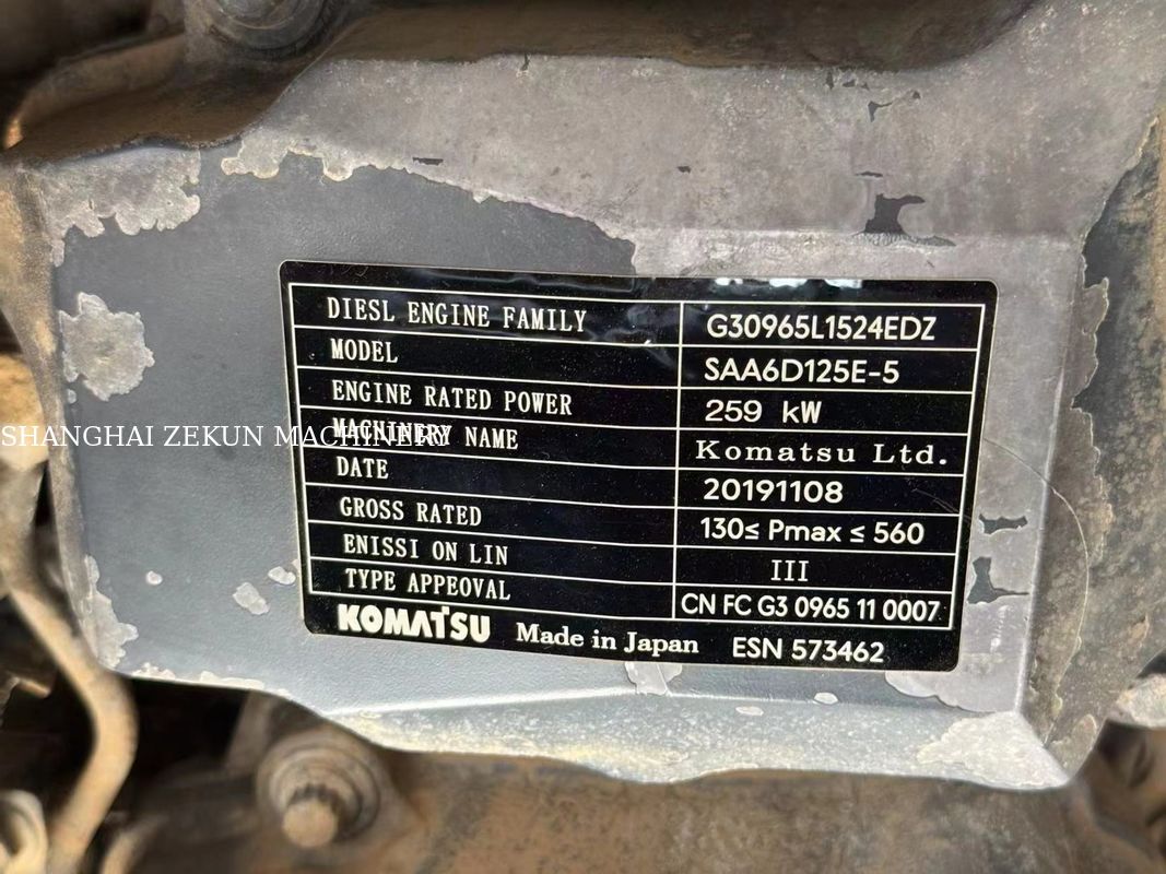2018 Komatsu PC400-8R Excavator 40 Ton Kelas Solusi untuk Proyek Tugas Berat