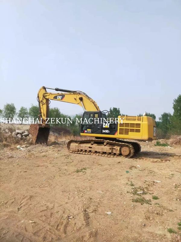 2019 Cat 349D2 Excavator 50 Ton 5000 Jam untuk Armada Peralatan Berat