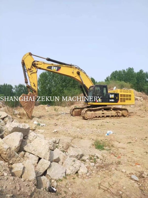 2019 Cat 349D2 Excavator 50 Ton 5000 Jam untuk Armada Peralatan Berat