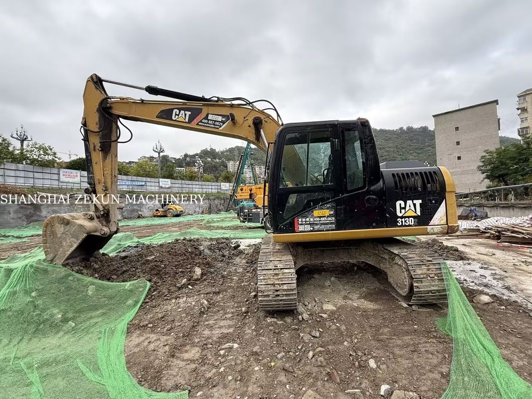 2016 Caterpillar 313D2 Hydraulic Excavator Kelas 13 Ton Pilihan Utama untuk Pekerjaan Berat