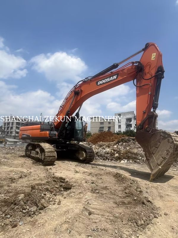 Ekskavator Doosan DX500LC-9C Bekas 800 Rpm Tenaga Kuda Dan Tinggi Penggalian Maksimum 11