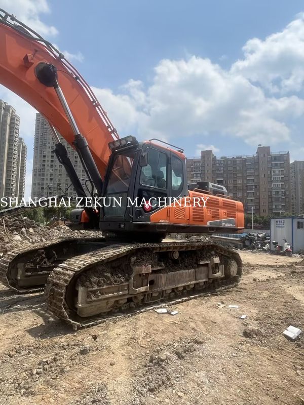 Ekskavator Doosan DX500LC-9C Bekas 800 Rpm Tenaga Kuda Dan Tinggi Penggalian Maksimum 11