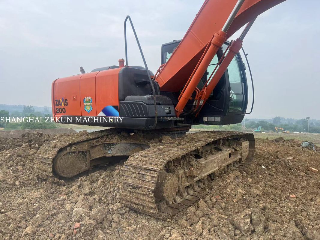 Ekskavator Hitachi ZX220-5A 2020 6541 jam Tinggi Gali Maksimum 630 mm Kedalaman Gali Maksimum 670 mm Untuk Pekerjaan Berat