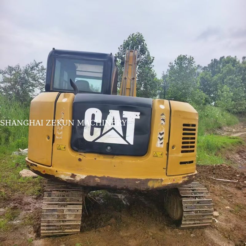 Ekskavator CAT 307E2 2017 12544 jam Tinggi Pembuangan Maks 070 mm Tekanan Hidrolik 28 MPa