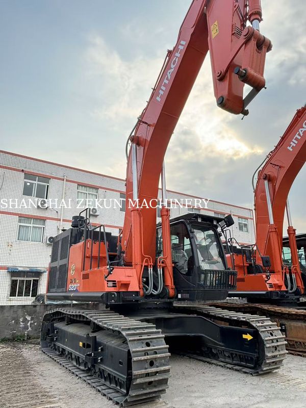 2024 Hitachi ZX520LCH Excavator Jangkauan Maksimum pada Permukaan Tanah 12 Pemindahan 15.68 L untuk Proyek Berikutnya