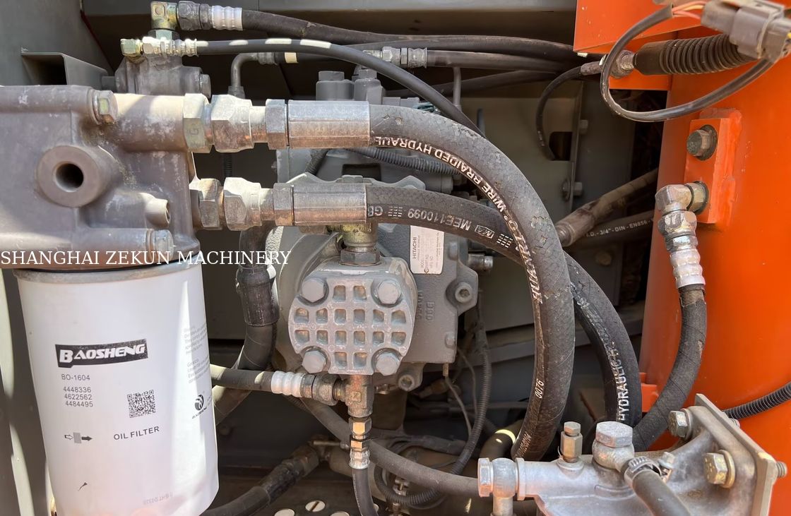 Ekskavator Hitachi ZX120-6 14165 jam untuk Kebutuhan Bisnis Kapasitas Tangki Bahan Bakar 240 L Tekanan Hidrolik 34.3 MPa
