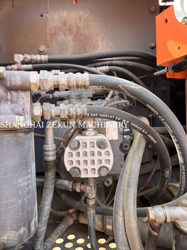 Digunakan Hitachi ZX130-6 Excavator Dengan 11053hrs 4.6m Boom Panjang 34.3 MPa Tekanan hidraulik