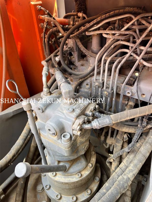 Digunakan Hitachi ZX130-6 Excavator Dengan 11053hrs 4.6m Boom Panjang 34.3 MPa Tekanan hidraulik