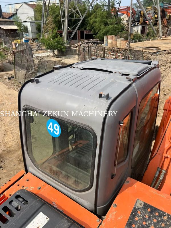 Digunakan Hitachi ZX130-6 Excavator Dengan 11053hrs 4.6m Boom Panjang 34.3 MPa Tekanan hidraulik