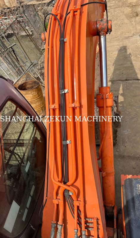 Digunakan Hitachi ZX130-6 Excavator Dengan 11053hrs 4.6m Boom Panjang 34.3 MPa Tekanan hidraulik