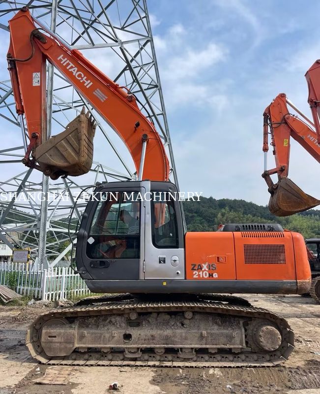 Ekskavator Hitachi ZX200-3G 11056 jam Kecepatan Perjalanan 3.5 / 5.5 km/jam