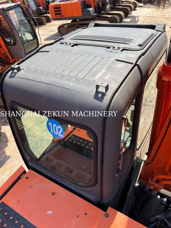 Hitachi ZX200-3G Excavator 12081hrs Kecepatan perjalanan 3.5 / 5.5 Km/h Cab Fitur Multifunction Display